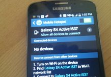 Samsung Galaxy S4 Active Android Güncelleme