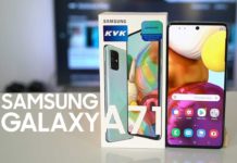 Samsung Galaxy A71 Android Güncelleme
