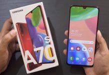 Samsung Galaxy A70s Android Güncelleme